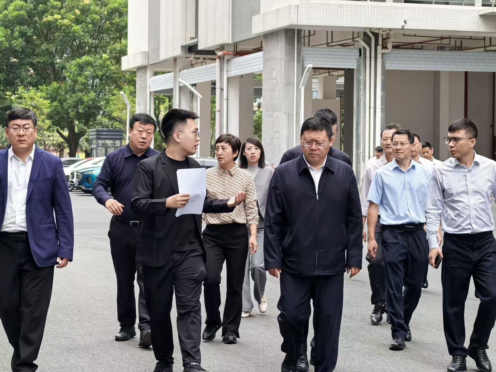 牡丹江市政府代表团来莞考察丨视察莞牡协作园区江夏国际华商云谷